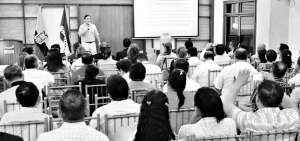 A la charla dictada por funcionarios de la ARCH asistieron, sobre todo, los distribuidores de gas de uso dom&eacute;stico de la capital manabita.
