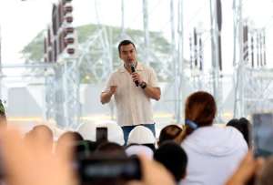 Gobierno inauguró el sistema eléctrico “La Avanzada” en El Oro.
