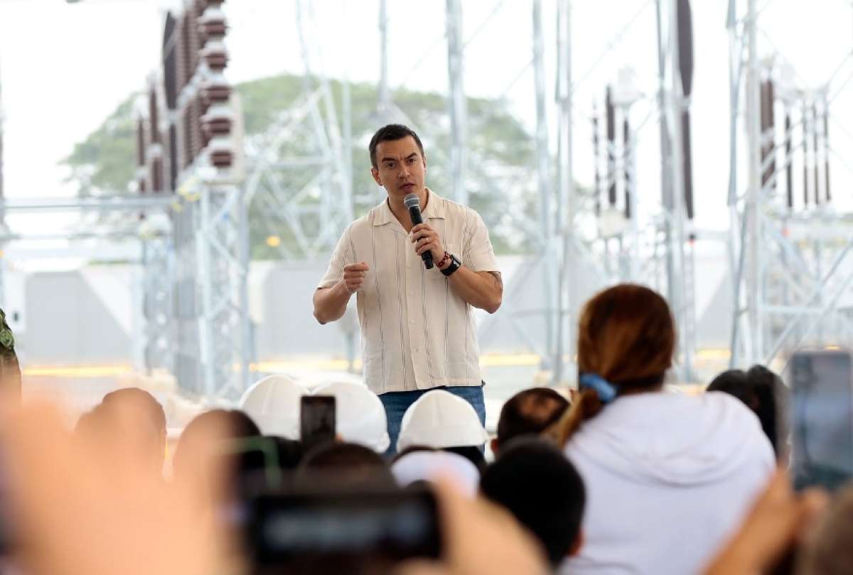 Gobierno inauguró el sistema eléctrico “La Avanzada” en El Oro.