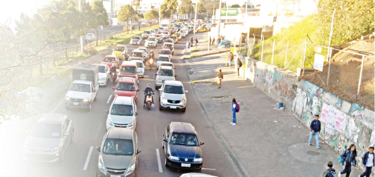 El tr&aacute;fico se concentra en 14 puntos de Quito