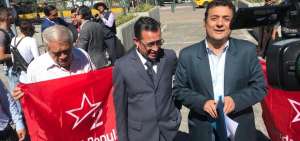 Geovanny Atarihuana, de Unidad Popular, acudi&oacute; a la Fiscal&iacute;a para pedir que se tramite la denuncia (presentada en 2017) por presunto tr&aacute;fico de influencias.