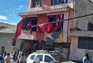 La deflagraci&oacute;n oblig&oacute; al cierre de las calles por el sector. 