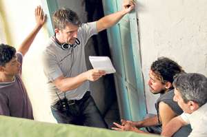 Lorenzo Vigas durante la filmaci&oacute;n de su &oacute;pera prima &lsquo;Desde all&aacute;&rsquo;, uno de los filmes que mayor recepci&oacute;n ha tenido entre los cr&iacute;ticos. Foto: Internet