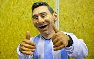 El doble de Messi causa furor en Brasil
