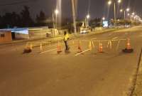 Varios cierres viales se reportan en Quito
