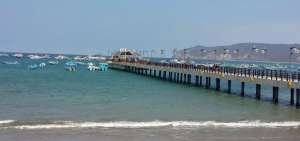 El Gobierno inaugur&oacute; hoy el nuevo malec&oacute;n del cant&oacute;n, que tiene 2, 4 km de longitud.