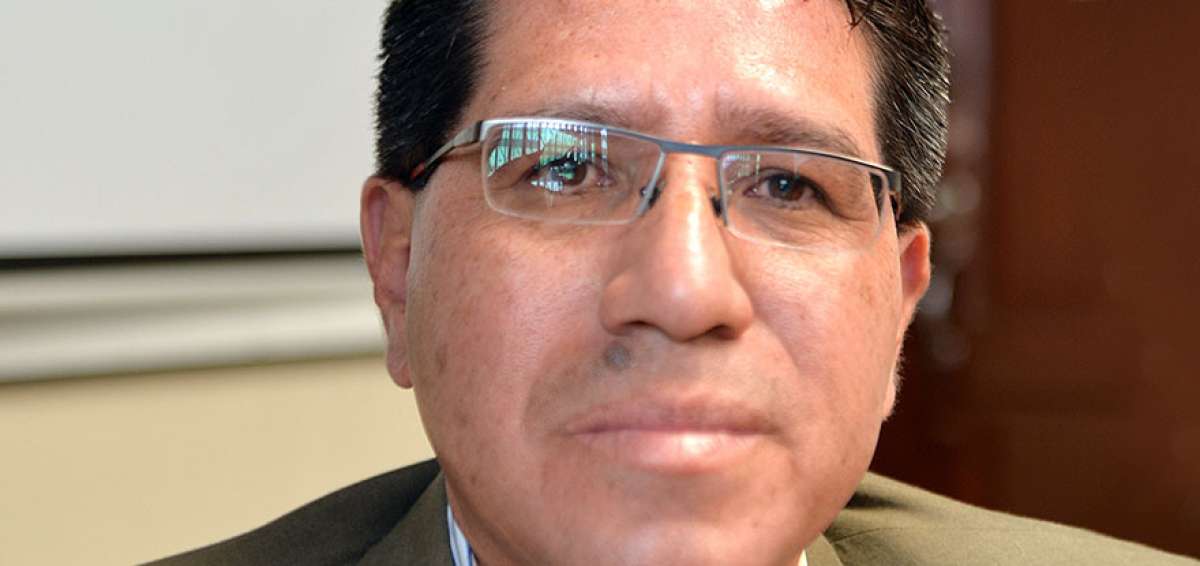 Boris Vel&aacute;squez, coordinador Zonal 3 de Salud