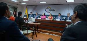 Durante el sorteo, t&eacute;cnicos del Consejo de la Judicatura explicaron c&oacute;mo funciona el proceso de evaluaci&oacute;n desde el sistema Satje.