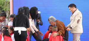 El presidente Len&iacute;n Moreno particip&oacute; en la graduaci&oacute;n de la primera promoci&oacute;n de ni&ntilde;os del Servicio de Atenci&oacute;n para la Primera Infancia (Safpi).