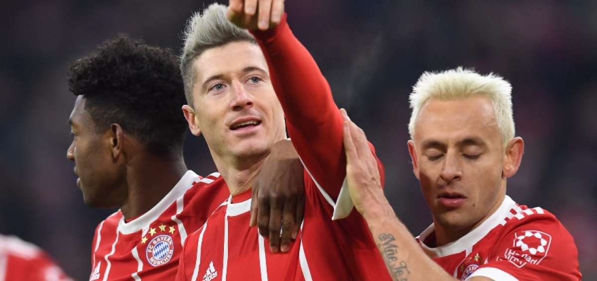 Lewandowski cerr&oacute; la goleada con tiro penal bien ejecutado.