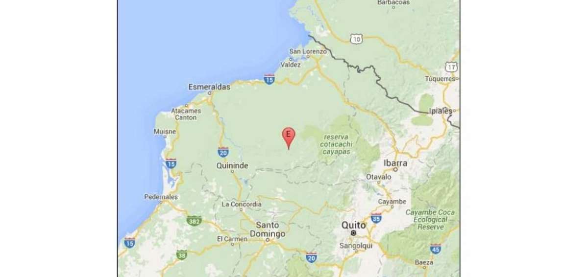Temblor de 5,4 grados sacudi&oacute; a Esmeraldas