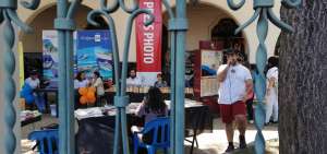 13 libreros y gestores culturales se toman el Museo en Guayaquil