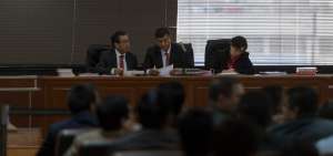 La diligencia se desarroll&oacute; en la Corte Nacional de Justicia. 