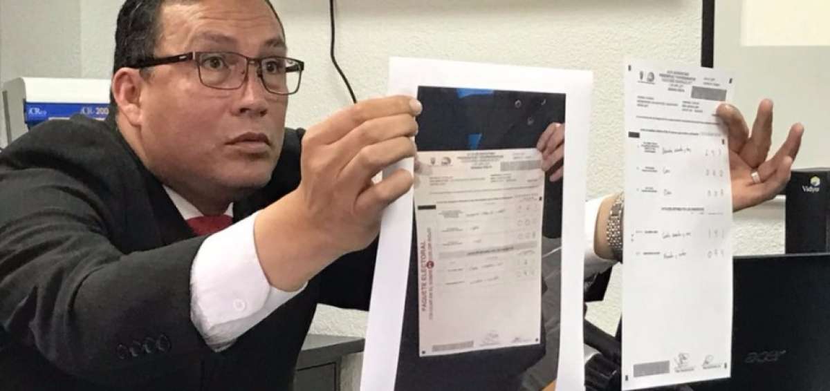 Control Electoral desvirt&uacute;a fraude inform&aacute;tico