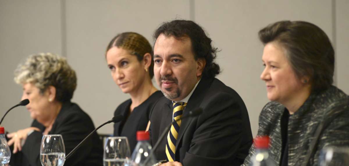 Las autoridades ecuatorianas participaron del proceso de consultas del PNUD sobre desarrollo. Los insumos ser&aacute;n parte del informe de 2016. Foto: Carina Acosta / El Tel&eacute;grafo 