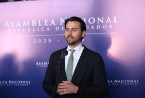 Niels Olsen, presidente de la Asamblea, anunció la salida del asesor 1 de la asambleísta Cristina Jácome; el exfuncionario es sobrino de Santiago Díaz.
