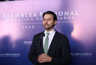 Niels Olsen, presidente de la Asamblea, anunció la salida del asesor 1 de la asambleísta Cristina Jácome; el exfuncionario es sobrino de Santiago Díaz.