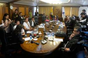 La audiencia se dio por un recurso presentado por la petrolera. Foto: &Aacute;lvaro P&eacute;rez / El Tel&eacute;grafo 