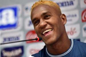 Bryan Beckeles, jugador de Honduras.