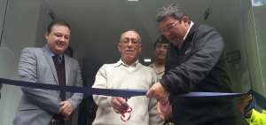 El ministro del Interior, C&eacute;sar Navas, particip&oacute; de la inauguraci&oacute;n. 