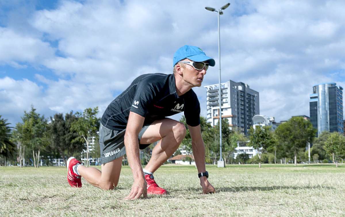 El quite&ntilde;o de ascendencia suiza retorn&oacute; al pa&iacute;s tras entrenar un mes en Europa. Antes de ir a Italia, parte de su preparaci&oacute;n la ejecuta en el parque La Carolina. Foto: Miguel Jim&eacute;nez / El Tel&eacute;grafo