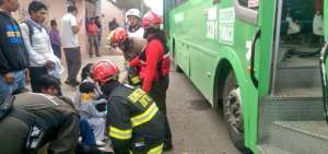 25 heridos en accidente de tr&aacute;nsito en Tumbaco