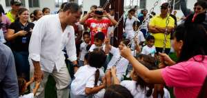La Unidad Educativa Provisional Jama fue construida en menos de 60 d&iacute;as, con una inversi&oacute;n aproximada de $ 810.000