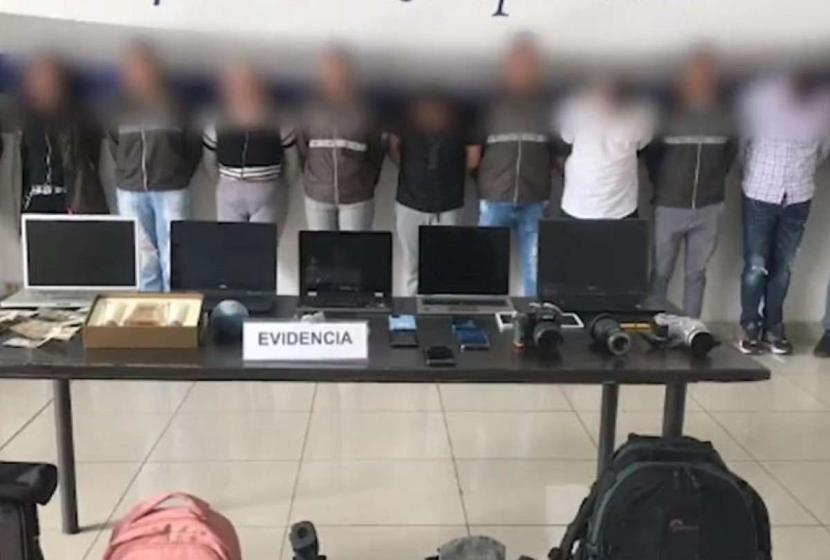 Esta organización realizó robos en cuatro sectores de la capital.