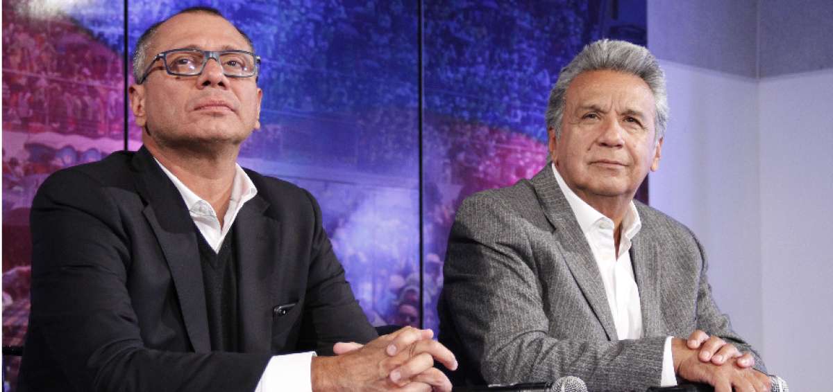 Moreno y Glas reciben hoy sus credenciales