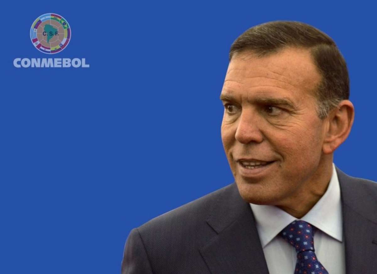 Napout estar&aacute; al frente de la Conmebol por 4 a&ntilde;os (2015-2019). Foto: tomada de @CONMEBOL_CSF
