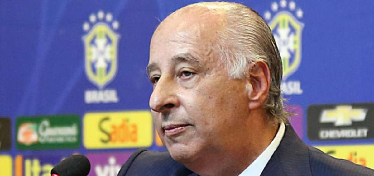 Marco Polo Del Nero, presidente de la Confederaci&oacute;n Brasile&ntilde;a de F&uacute;tbol (CBF)