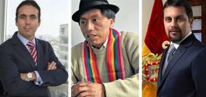 Pablo Campana, Humberto Cholango y Pa&uacute;l Granda asumir&aacute;n las carteras de Industrias, Ambiente y Justicia, respectivamente. 