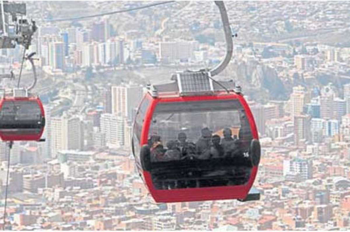 Bolivia estrena telef&eacute;rico