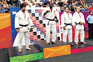 Jos&eacute; Merl&iacute;n (c), medallista en los Odesur, ser&aacute; parte de este equipo. Foto: Cortes&iacute;a