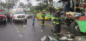 Accidente en Asc&aacute;zubi deja un fallecido y varios heridos
