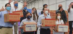 Campa&ntilde;a solidaria recaud&oacute; m&aacute;s de un mill&oacute;n 200 mil kits en Ecuador